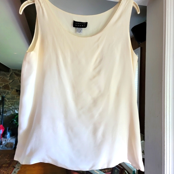 100% Silk Shell on cream by Spencer Jeremy - Picture 5 of 5